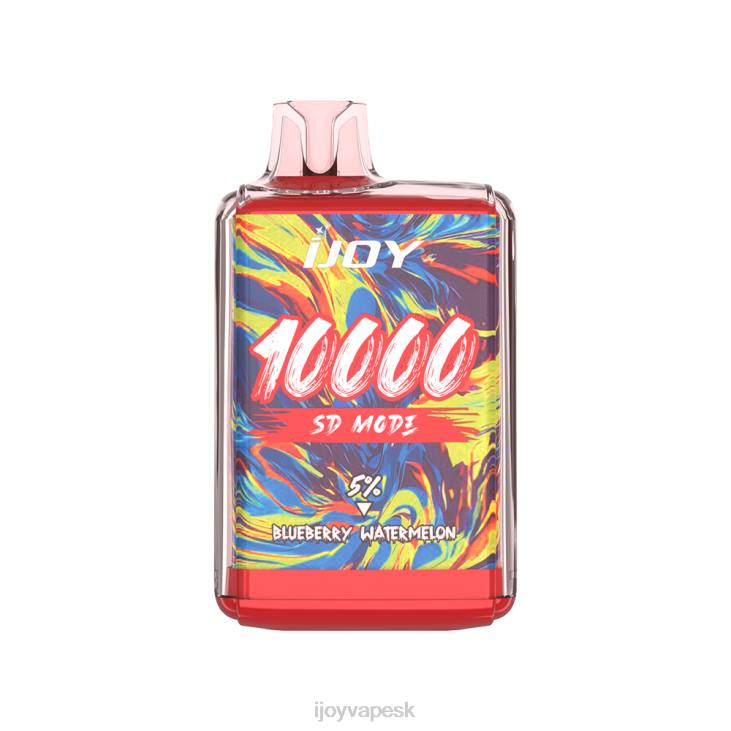 iJOY Vape Order Online | iJOY Bar SD10000 jednorazové 8X02169 broskyňa mango vodný melón